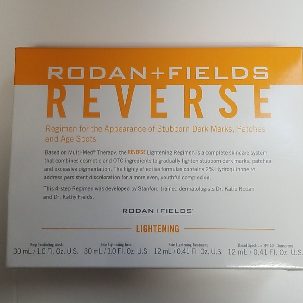 Rodan + Fields Reverse Lightening Travel Regimen